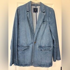 GAP Light Blue Denim Jacket M